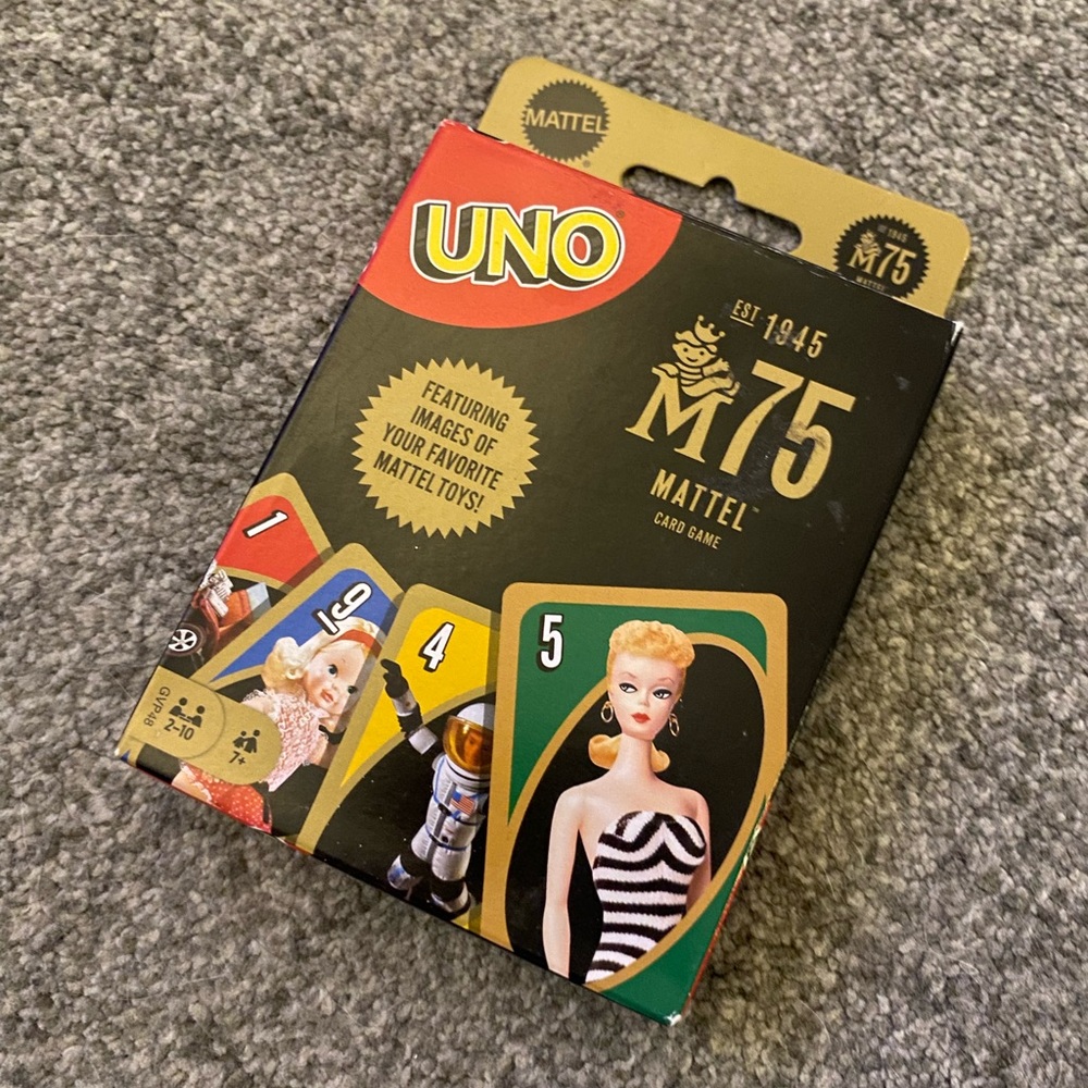 Mattel UNO 75th Anniversary Card Game